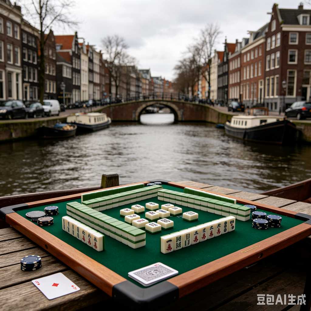 fine polished mahjong set