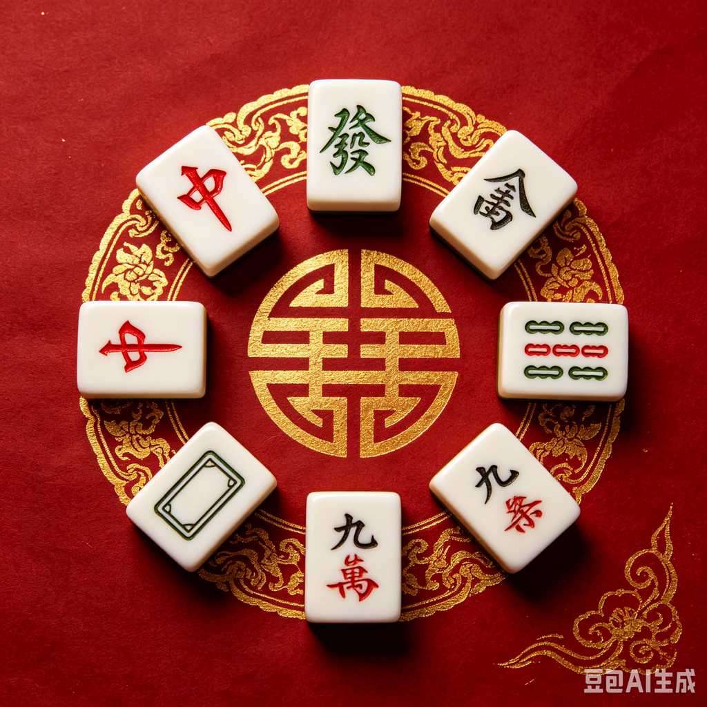 camping mahjong game set