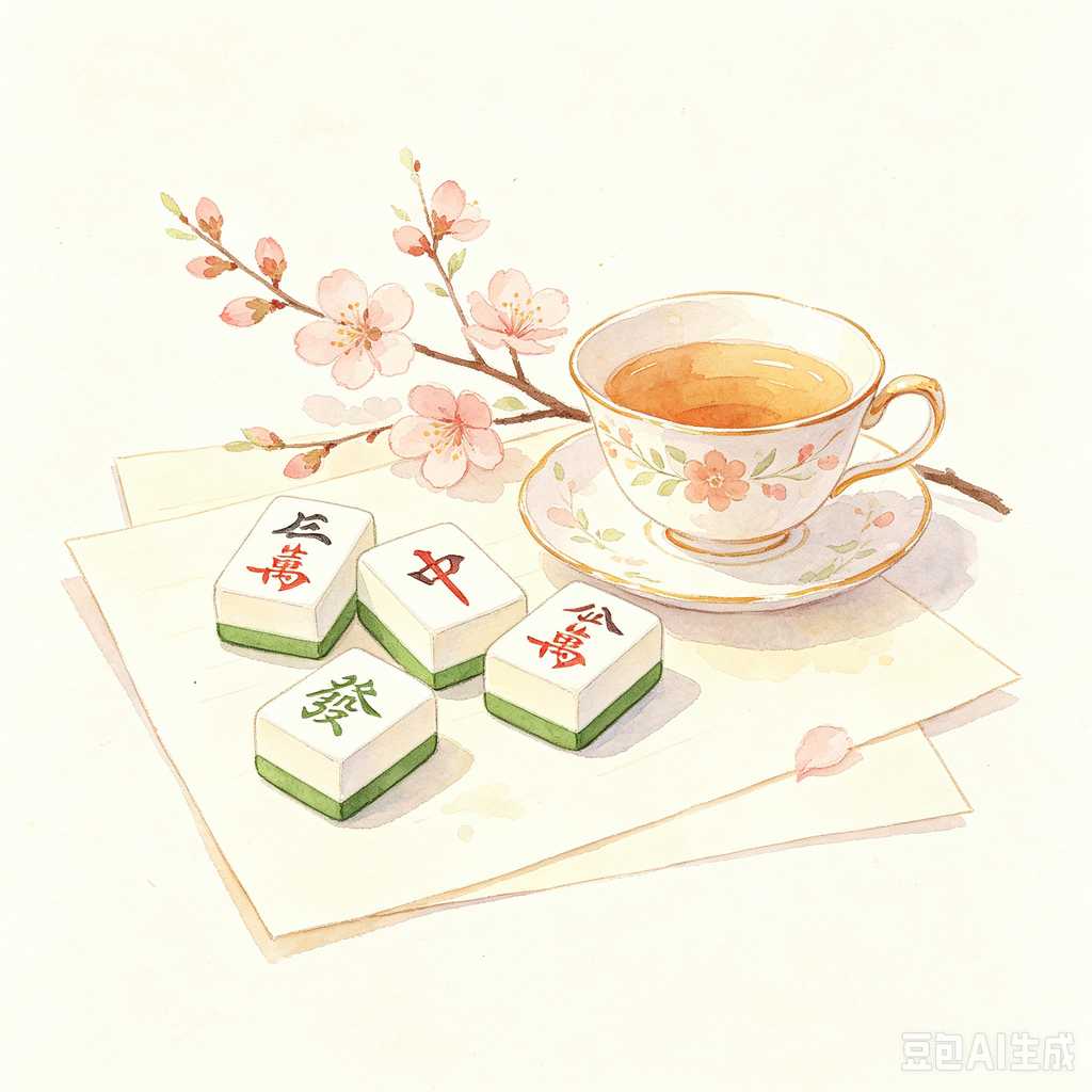 real acrylic mahjong tiles